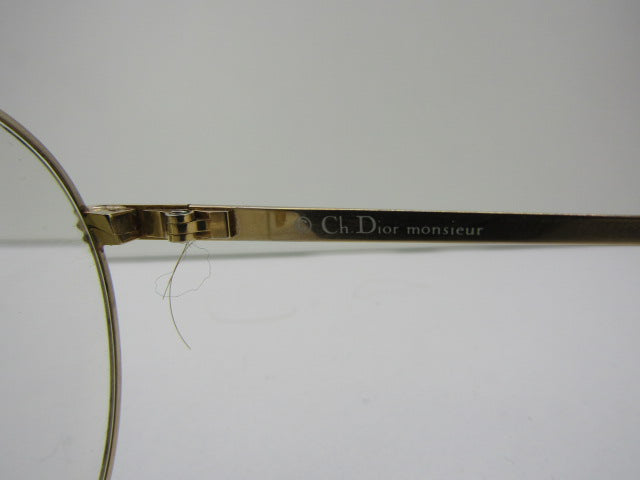 Vintage '80 Bril: Christian Dior 2248 40 Monsieur, Aviator Glasses