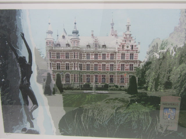 Kunstwerk, Heemkunde:  Stadhuis Westerlo, Marijke Moerman