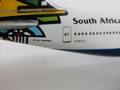 Schaalmodel, Boeing 747-400, British Airways, South Africa, Herpa Wings