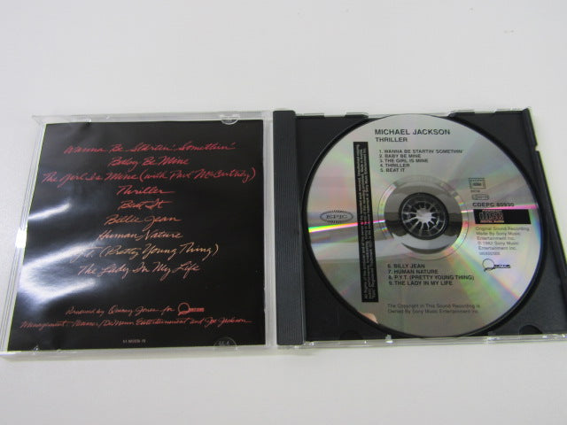 CD, Michael Jackson, Thriller, 1982