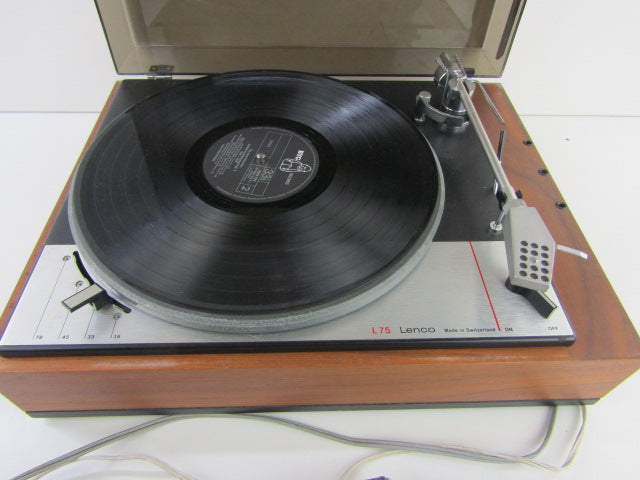 Vintage Hifi : Lenco L75 Platenspeler,