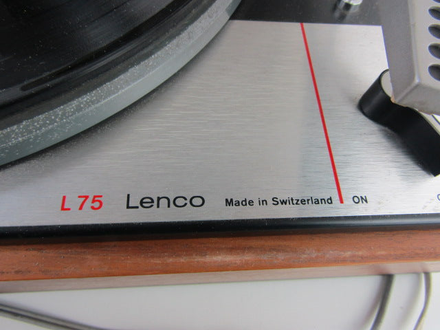 Vintage Hifi : Lenco L75 Platenspeler,