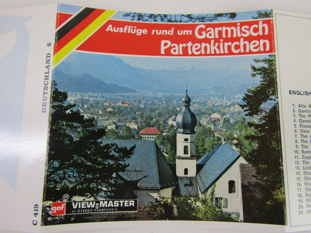 Viewmasterschijfjes: Garmisch Partenkirchen