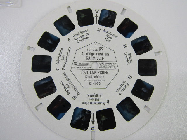 Viewmasterschijfjes: Garmisch Partenkirchen
