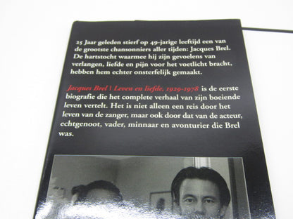 Boek: Jacques Brel, Leven en Liefde 1929-1978, 2003