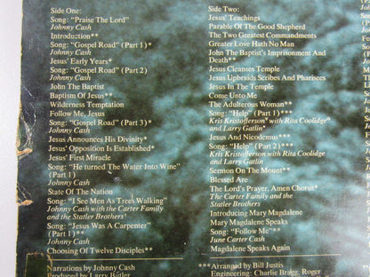 Dubbel LP: Johnny Cash, The Gospel Road, 1977