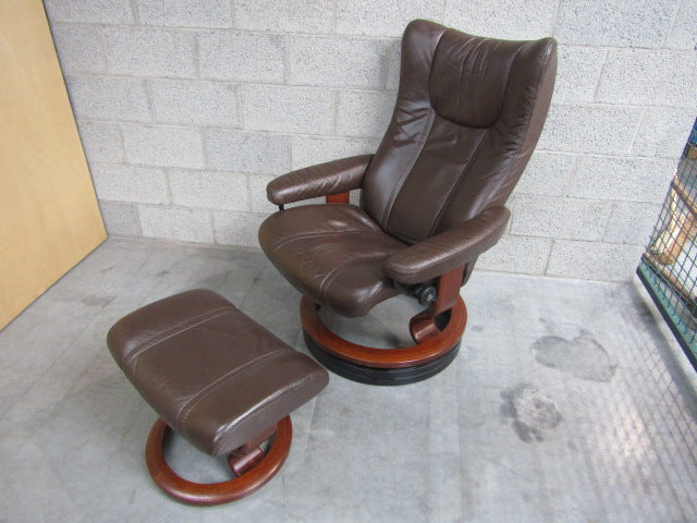 Relaxzetel + Voetbankje: Stressless, Ekornes (2)