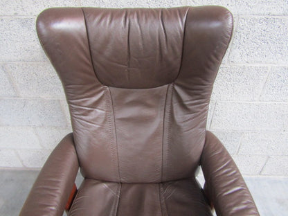 Relaxzetel + Voetbank: Stressless, Ekornes (1)