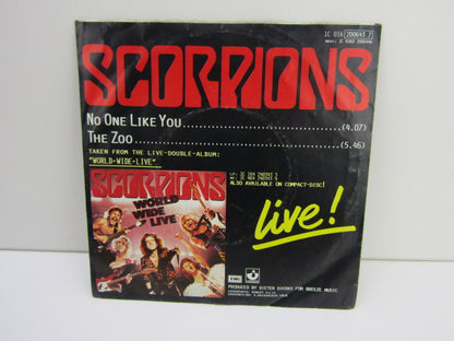 Single, Scorpions: No One Like You / The Zoo, 1985