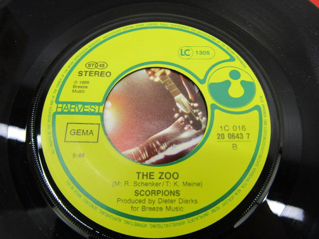 Single, Scorpions: No One Like You / The Zoo, 1985