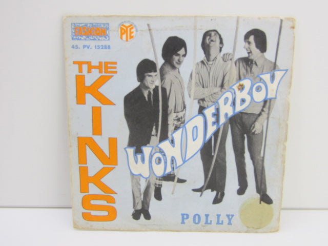 Zeldzame Single, The Kinks: Wonderboy / Polly, 1968