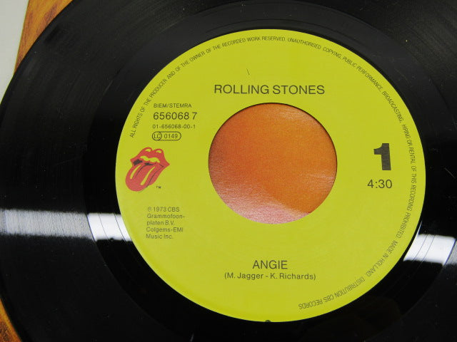 Single, The Rolling Stones: Angie, 1990