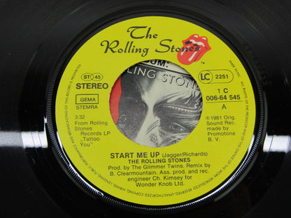 Single, The Rolling Stones: Start Me Up, 1981