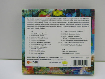 Gesigneerde CD+DVD, Anne-Sophie Mutter: The Club Album From Yellow Lounge, 2015