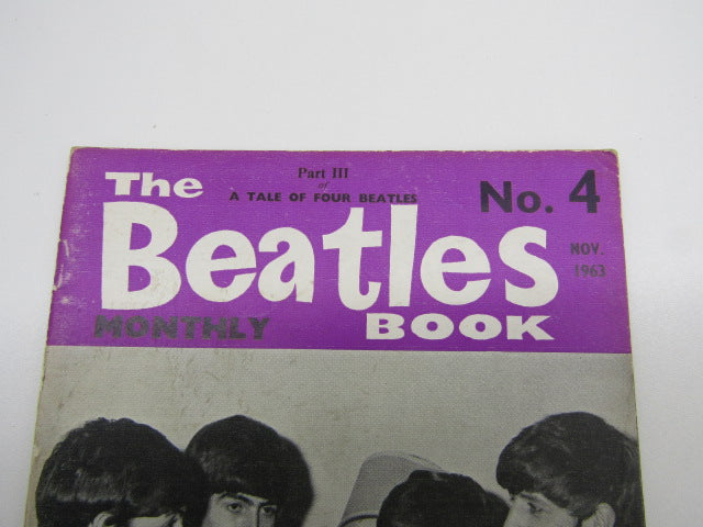 Boek/Magazine: The Beatles Book No.4, 1963