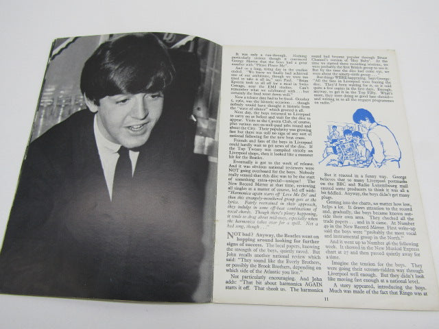 Boek/Magazine: The Beatles Book No 7, 1964