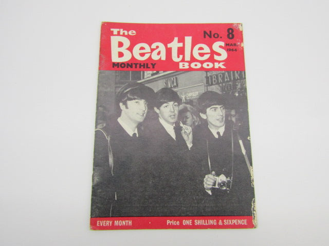 Boek/Magazine: The Beatles Book No 8, 1964