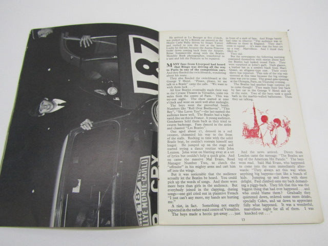 Boek/Magazine: The Beatles Book No 8, 1964