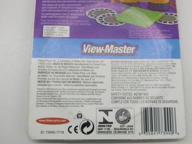 View-Master, schijf: Verbazingwekkende Primaten, 2001