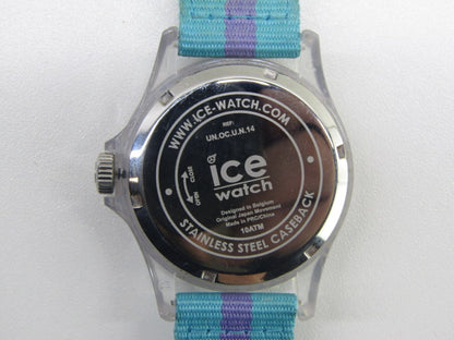 Horloge: Ice Watch, Paars, Turquoise Bandje