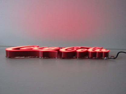 Nieuwe Lichtreclame: Coca-Cola Led/Neon