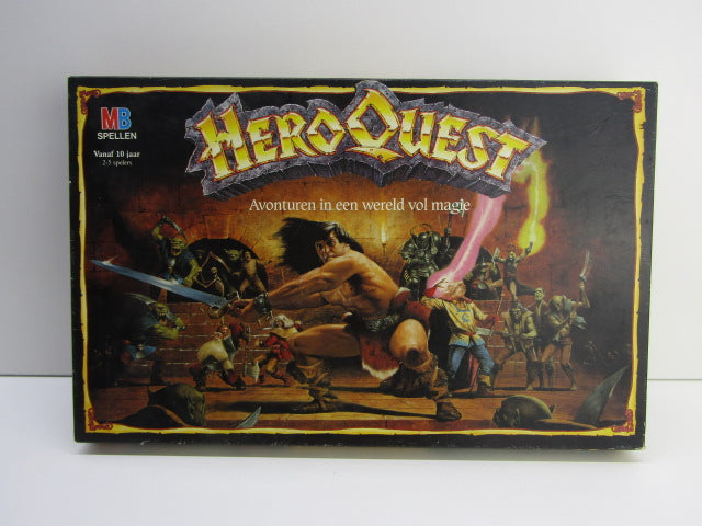 Bordspel: HeroQuest, MB, 1990