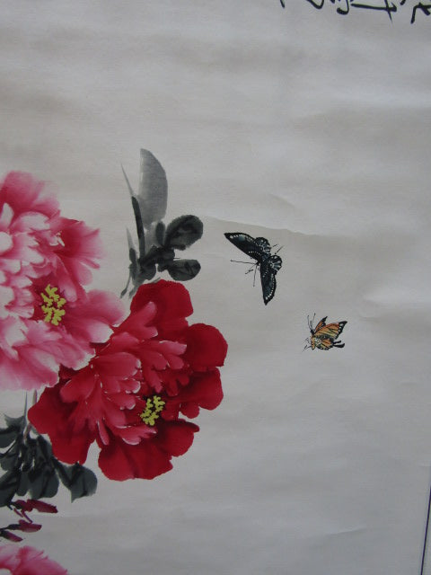 Grote Wanddecoratie: Boompioenen, Oosters / Chinees