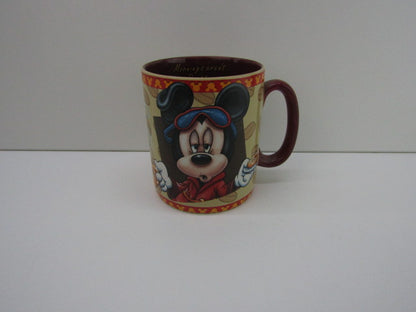 XL Koffie Mok: Mickey Mouse, Mornings Aren't Pretty.