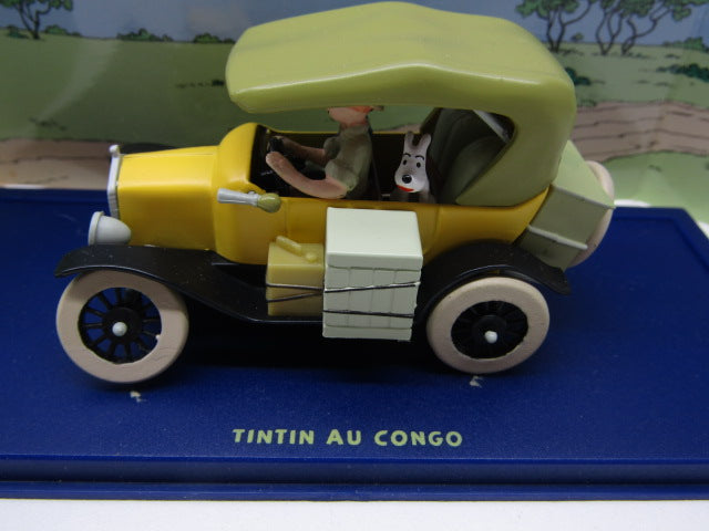 Schaalmodel: Kuifje in Congo / TinTin Au Congo, 2002