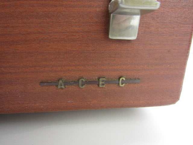 Draagbare Platenspeler: A.C.E.C. In Koffer, 1949