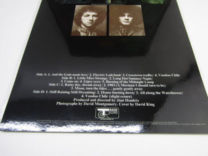 Zeldzame Dubbel LP, The Jimi Hendrix Experience: Electric Ladyland, Rood & Blauw Vinyl, 1968