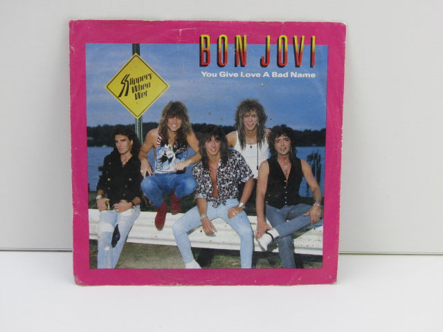 Single, Bon Jovi: You Give Love A Bad name, 1986