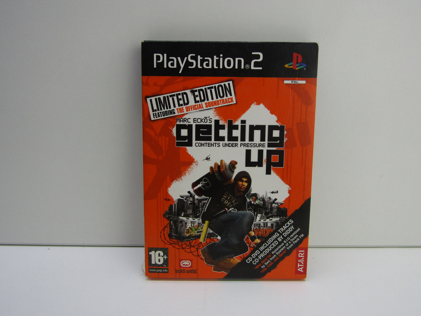 Limited Edition, Playstation2 Game: Marc Ecko's, Getting Up, Contents Under Pressure, 2005