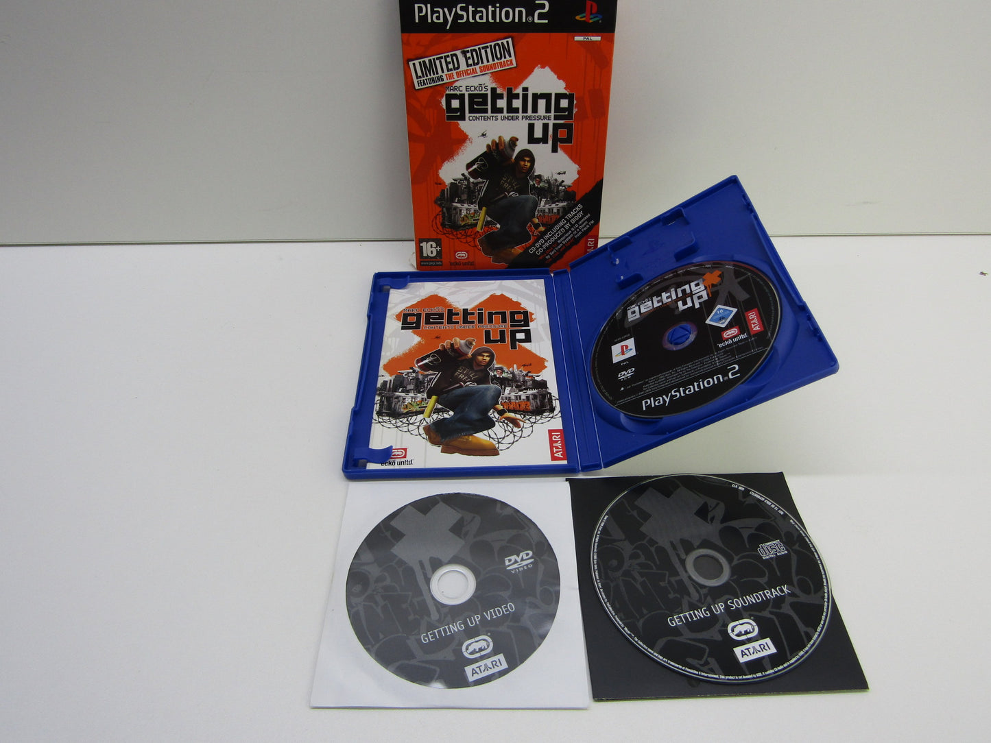 Limited Edition, Playstation2 Game: Marc Ecko's, Getting Up, Contents Under Pressure, 2005