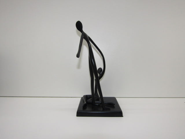 Design Sculptuur: Bronzen Beeld Bodrul Khalique