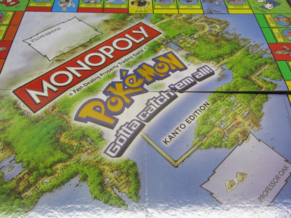 Gezelschapsspel: Monopoly, Pokémon Kanto Edition, 2014