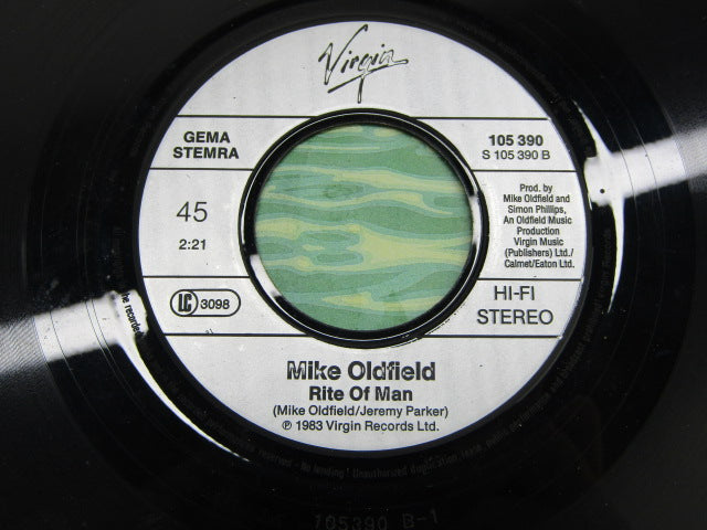 Single, Mike Oldfield: Moonlight Shadow, 1983