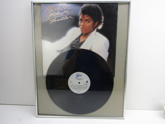 Ingelijste LP: Michael Jackson, Thriller, 1982