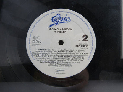 Ingelijste LP: Michael Jackson, Thriller, 1982