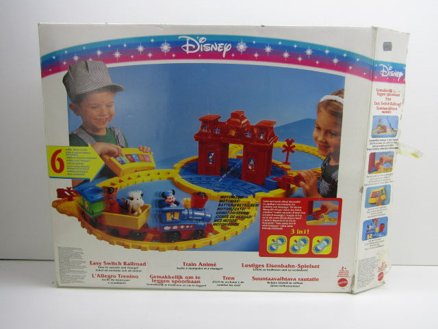 Speelset: Disney, Gemotoriseerd Treinset, Mattel