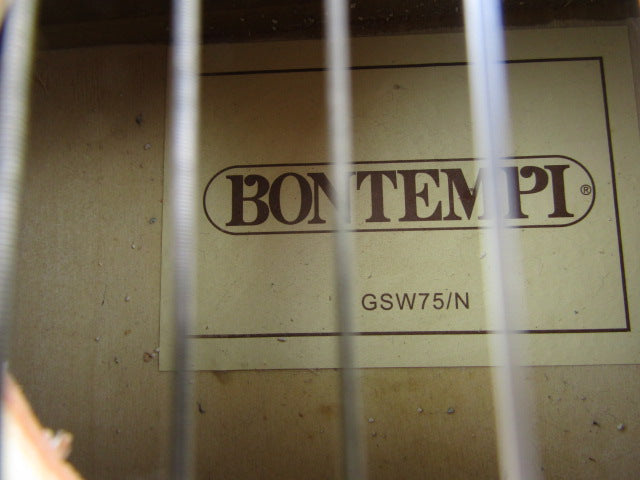 Gitaar: Bontempi, GSW75/N