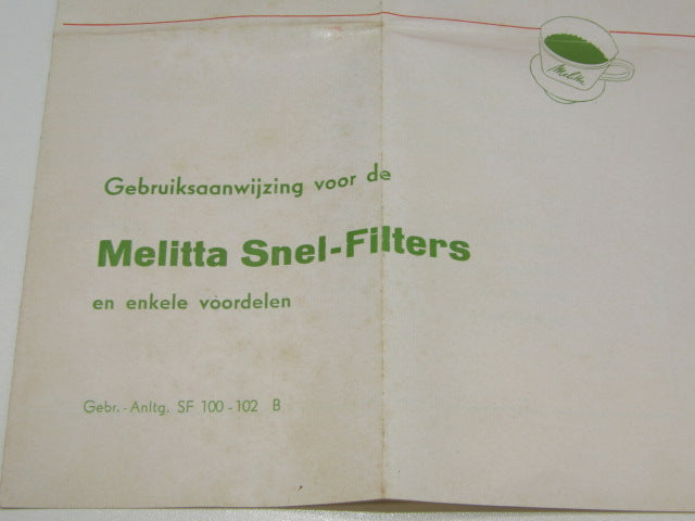 Vintage Koffiezet: Melitta