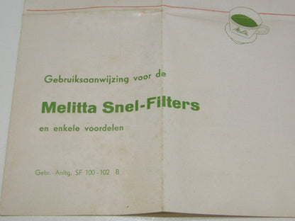 Vintage Koffiezet: Melitta