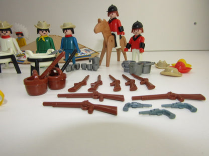 Playmobil Koffer: Cowboys en Indianen, 1974