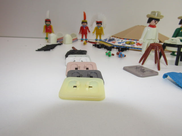 Playmobil Koffer: Cowboys en Indianen, 1974