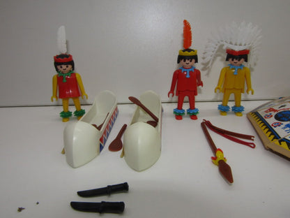 Playmobil Koffer: Cowboys en Indianen, 1974