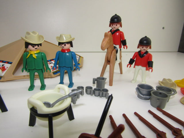 Playmobil Koffer: Cowboys en Indianen, 1974