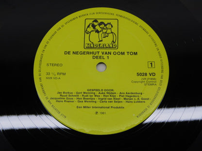 LP, De Negerhut Van Oom Tom, Kinderland, 1981