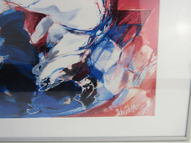 Modern Kunstwerk / Schilderij: B. Leijdekkers, '95