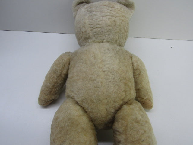 Vintage Witte Teddybeer: Open Mond